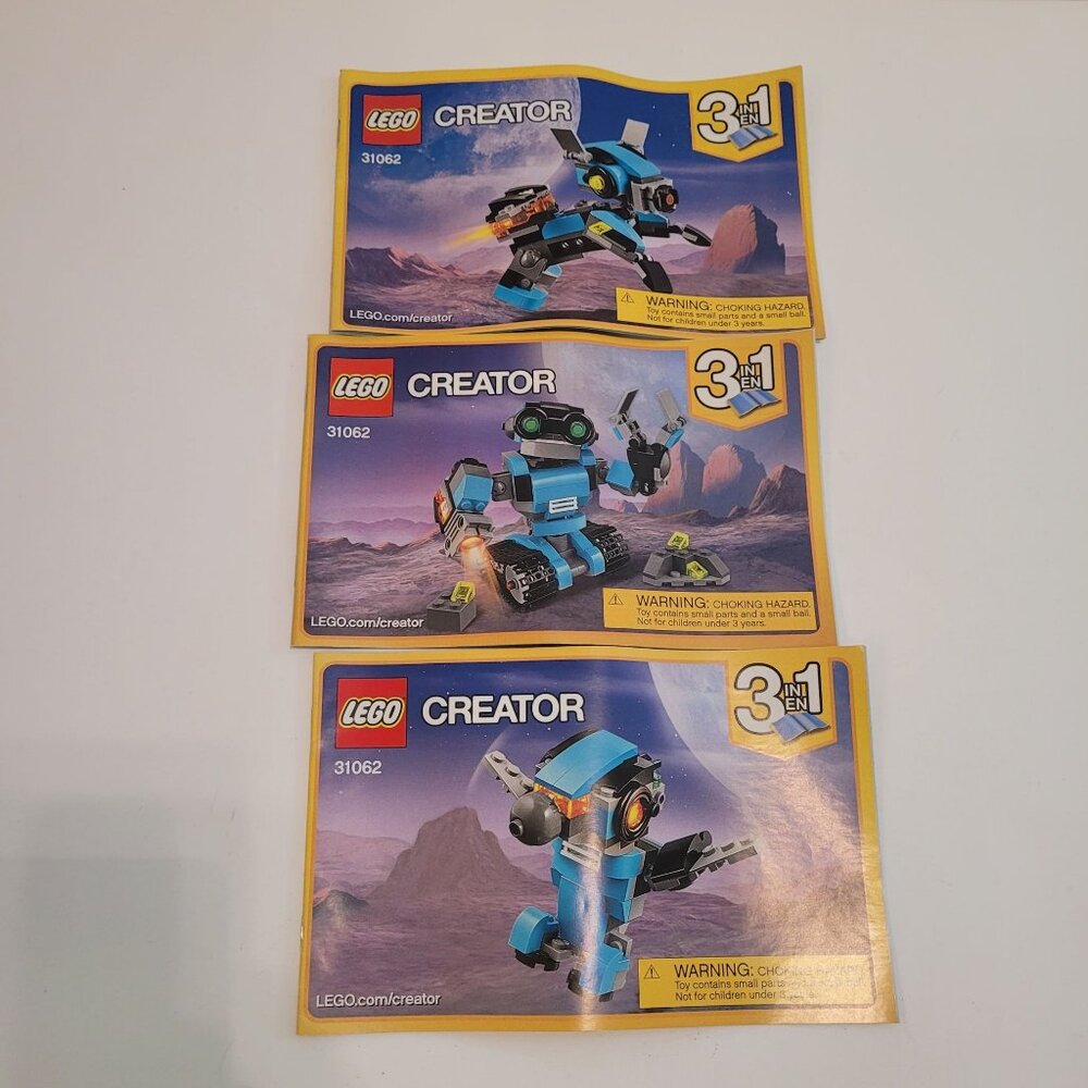 LEGO Creator 3-In-1 Mythical‎ Creatures Set 31062 Robot Dog Bird - Picture 4 of 5